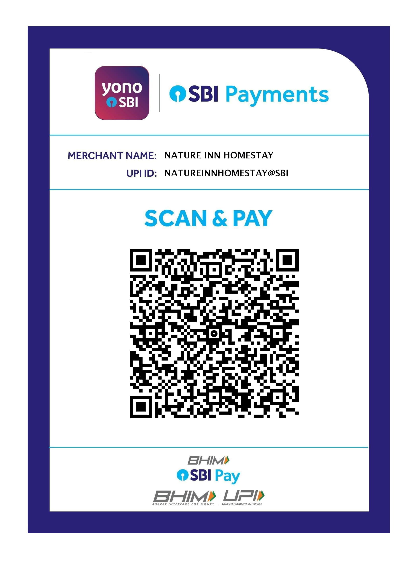 SBI QR code